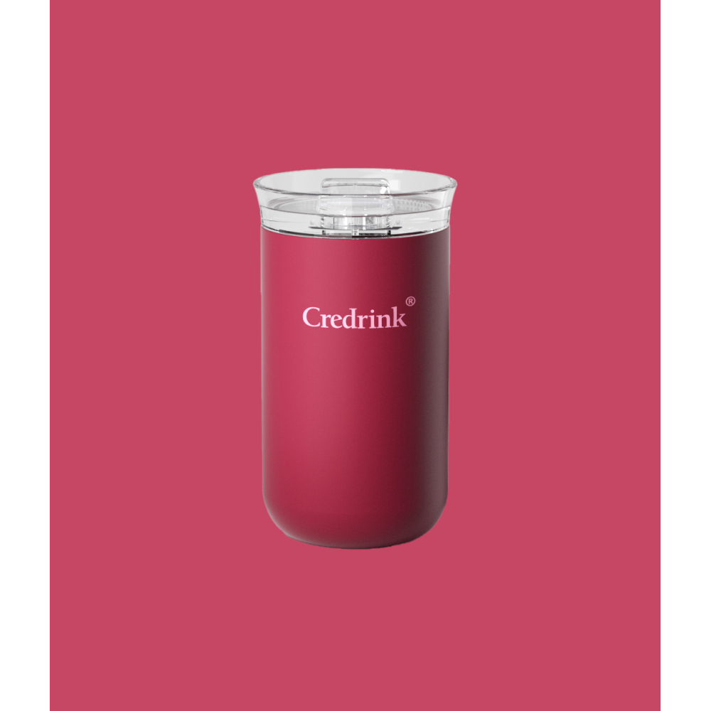 Оптовая продажа кофейных кружек Credrink Carter с прозрачной выдвижной крышкой. Эта термокружка предназначена для путешествий. 