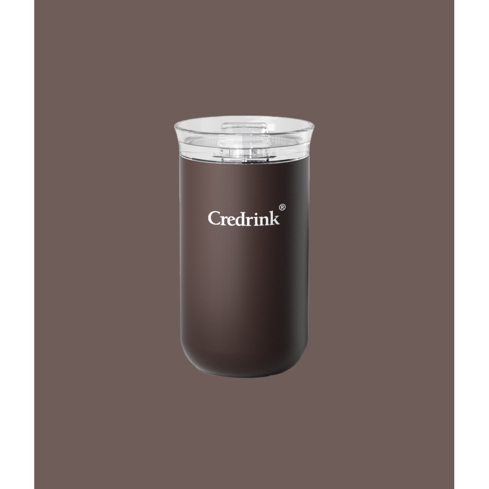 Оптовая продажа кофейных кружек Credrink Carter с прозрачной выдвижной крышкой. Эта термокружка предназначена для путешествий. 