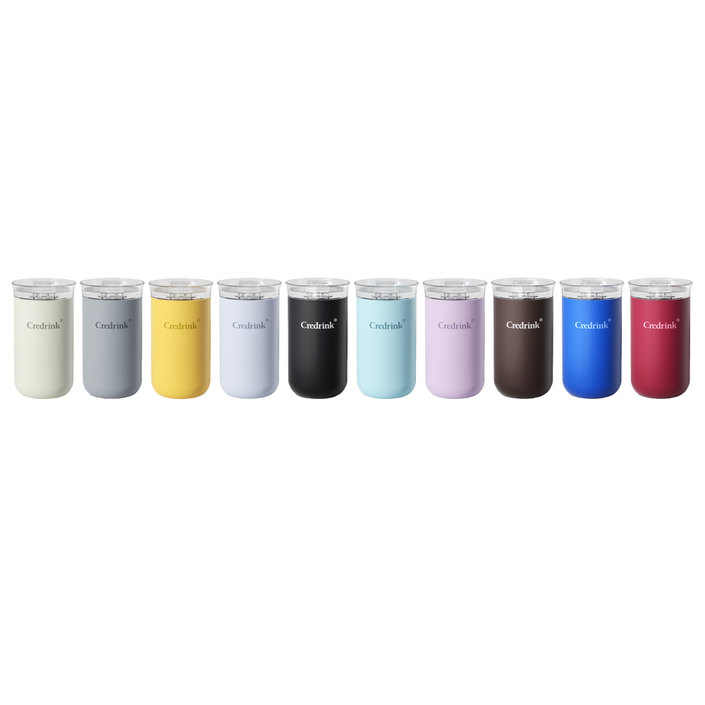 Credrink wholesale Carter coffee tumbler with sliding clear Lid System This mug insulated travel mug 