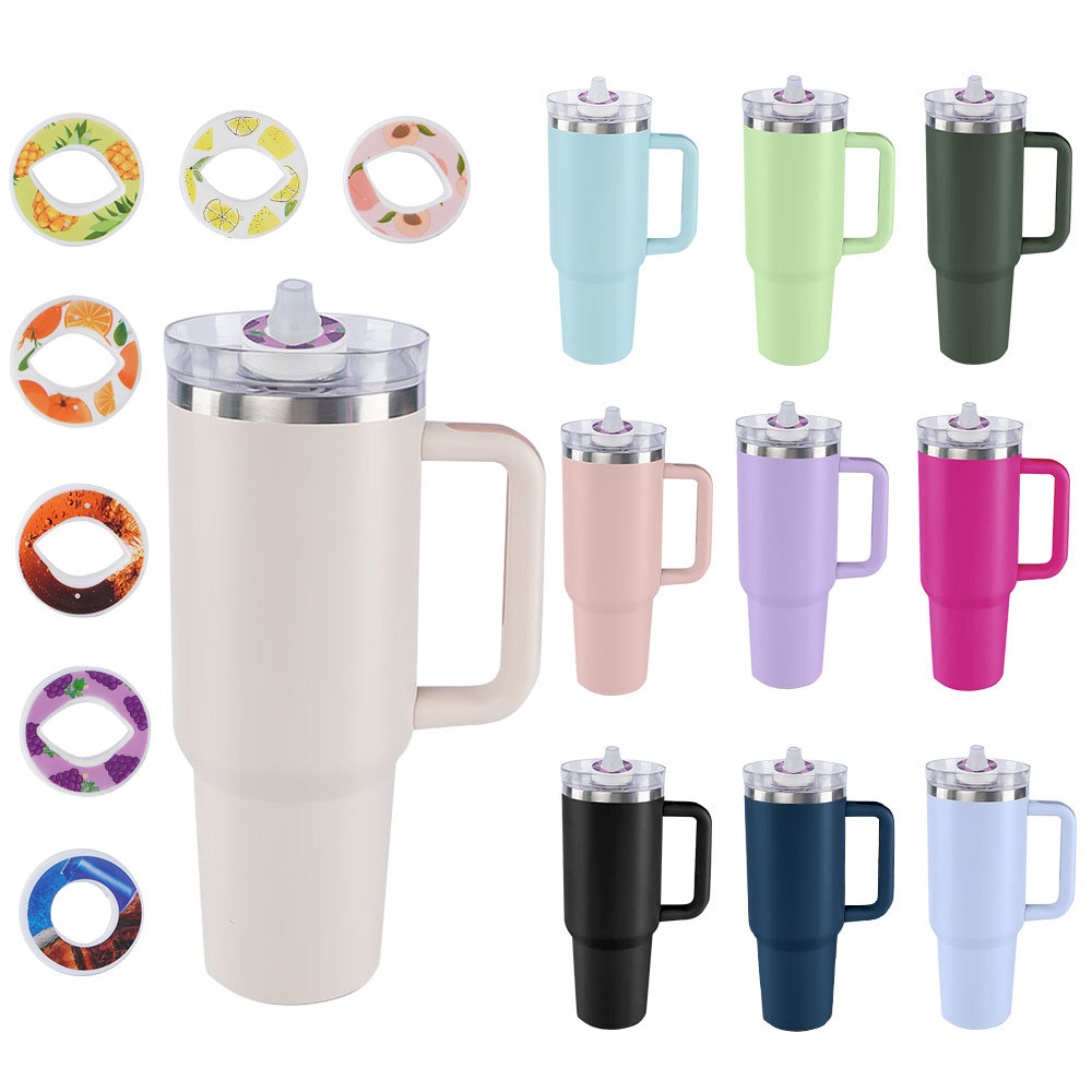 Credrink  Factory Direct wholesale Limited Edition Credrink Fruit Fragrance Water/Coffee/Milk tumbler 40oz travel coffee tumbler stainless steel cup