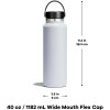 Credrink Wide Mouth vacuum insulated stainless steel water bottle with leakproof lid for cold water drinks sports travel car and school
