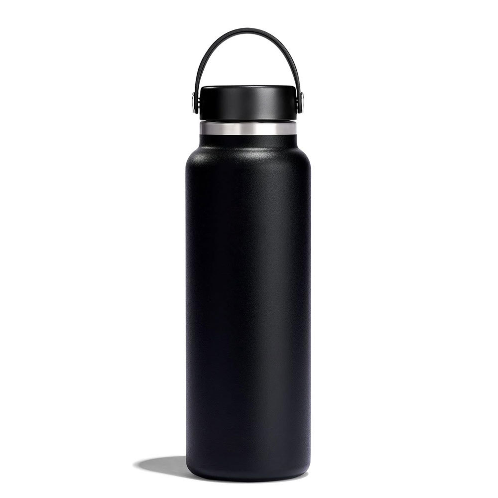 Bouteille d'eau isolée sous vide en acier inoxydable à large ouverture Credrink avec couvercle étanche pour boissons d'eau froide, sport, voyage, voiture et école