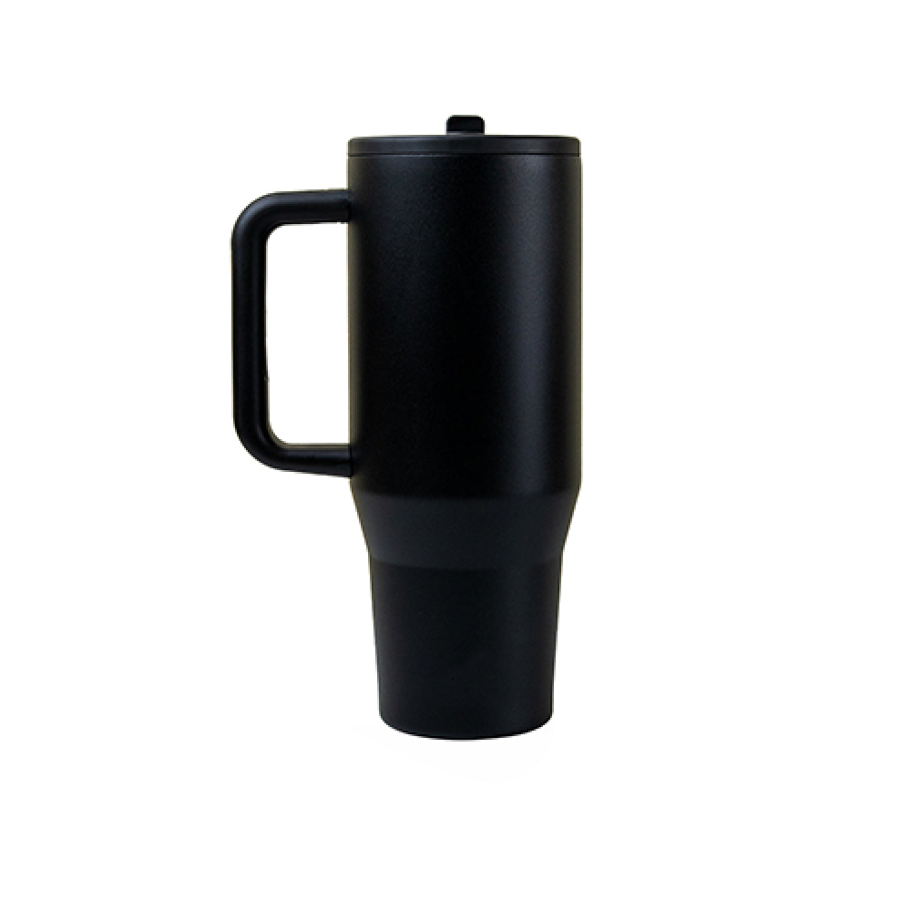 Gobelet de voyage Credrink 1.2 L 40 oz avec poignée, paille à bascule simple, porte-gobelet de voiture, anti-fuite, bouteille d'eau STANLEY réutilisable et isolée, HYDRO JUG, GOBELET en acier inoxydable