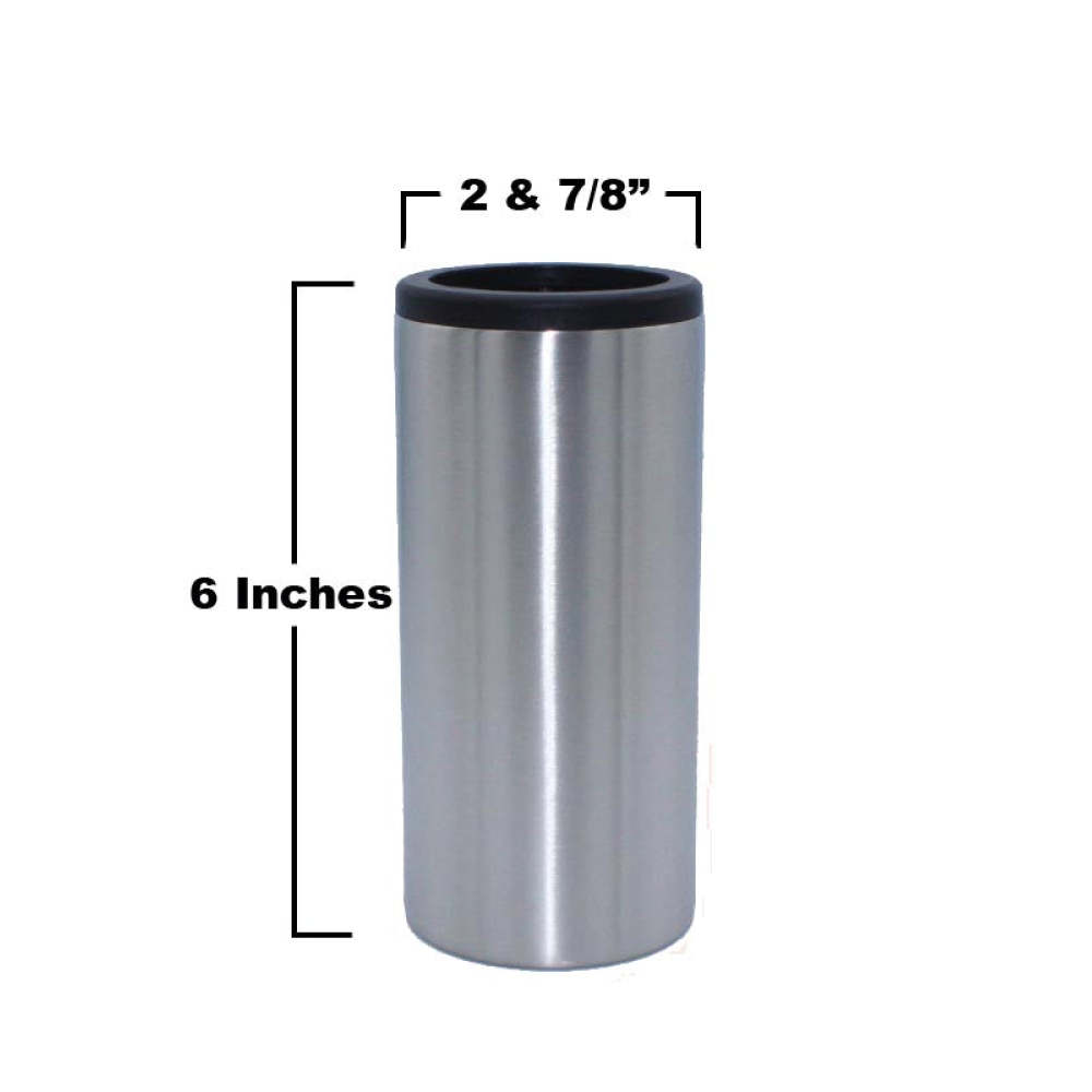 Credrink Factory Direct vente en gros refroidisseur de canette maigre 12 oz support de canette mince isolé refroidisseur de canette en acier inoxydable couvercles de canettes pour bouteilles de bière hautes accessoires de plage pour femmes