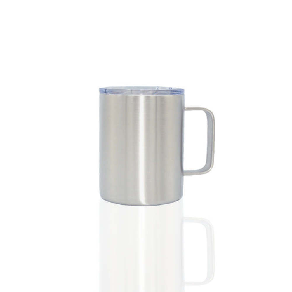 Credrink Factory Direct wholesale 12oz Stainless Steel Insulated Coffee Mug with Handle Double Wall Vacuum Travel Mug Tumbler Cup with Sliding Lid