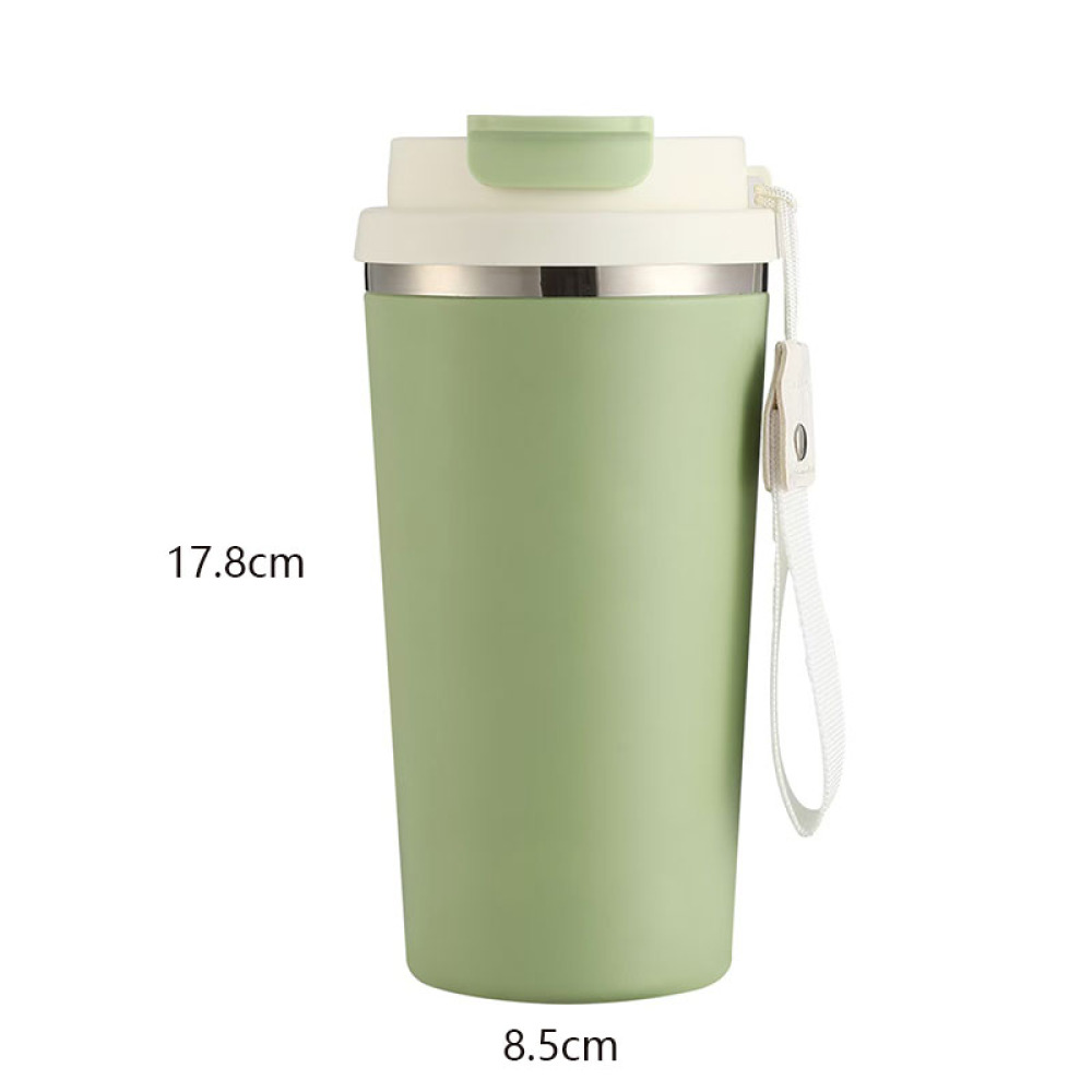 Tasse de voyage en céramique Credrink 14.2 oz, tasse réutilisable avec doublure en céramique, tasse isotherme en céramique, étanche, respectueuse de l'environnement pour boissons chaudes et froides