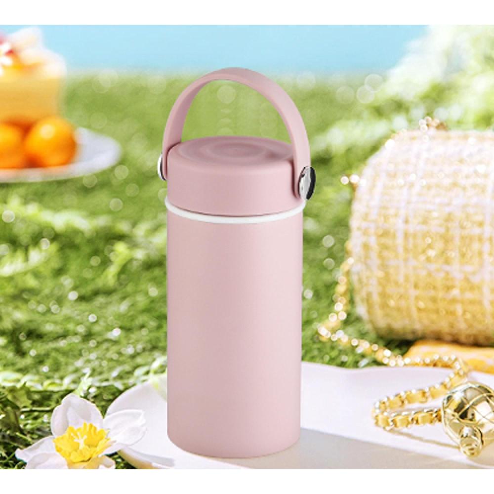 Bouteille d'eau isolée en céramique de 11.8 oz / 350 ml avec poignée portable, vente en gros directe d'usine Credrink