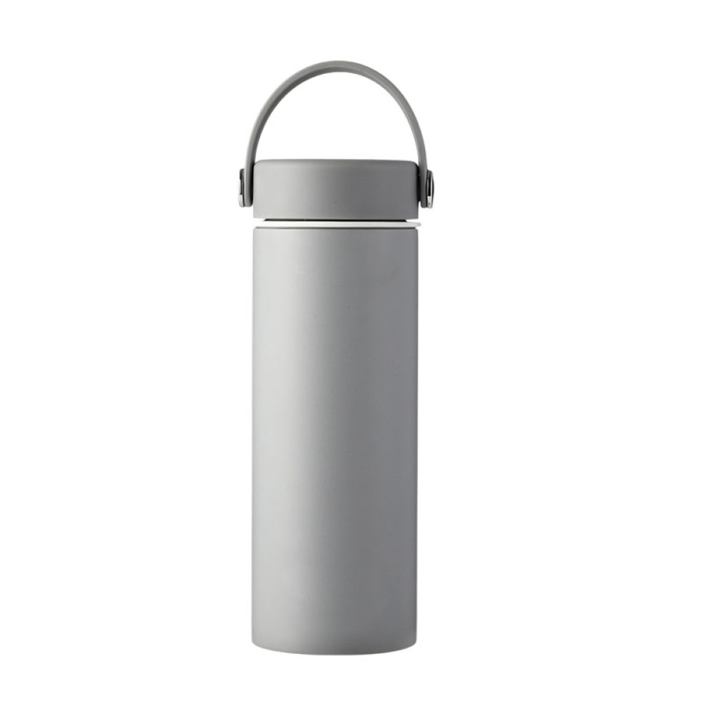 Bouteille d'eau isolée en céramique de 17 oz / 500 ml avec poignée portable, vente en gros directe d'usine Credrink