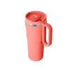 Credrink  Factory Direct wholesale 30oz / 900ml Ceramic Insulated tumbler with screw lid and portable handle