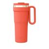 Credrink  Factory Direct wholesale 30oz / 900ml Ceramic Insulated tumbler with screw lid and portable handle
