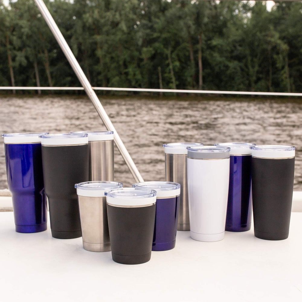 Credrink Ceramic travel car tumbler reusable cup with ceramic Lining ceramic insulated mug with lid