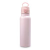 Bouteille d'eau de sport Credrink Chill Flow de 24 oz en acier inoxydable avec couvercle rabattable à large ouverture, thermos isolé pour voyage, salle de sport, maison ou bureau