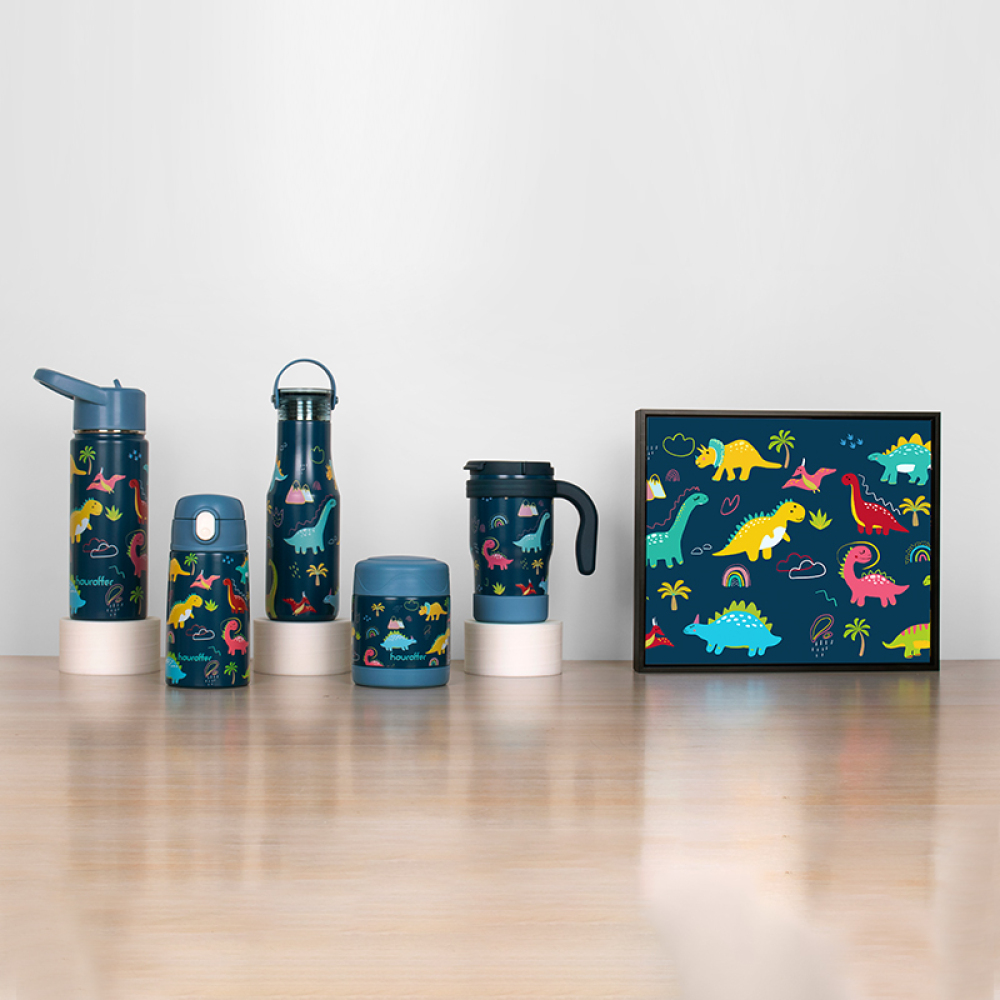 Venta directa de fábrica de Credrink, venta al por mayor, botella de agua térmica al vacío de acero inoxidable de doble pared con impresión de logotipo personalizado, botella personalizada para niños con pajita abatible, venta al por mayor