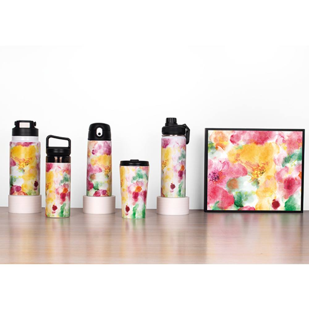 Venta directa de fábrica de Credrink, venta al por mayor, botella de agua térmica al vacío de acero inoxidable de doble pared con impresión de logotipo personalizado, botella personalizada para niños con pajita abatible, venta al por mayor