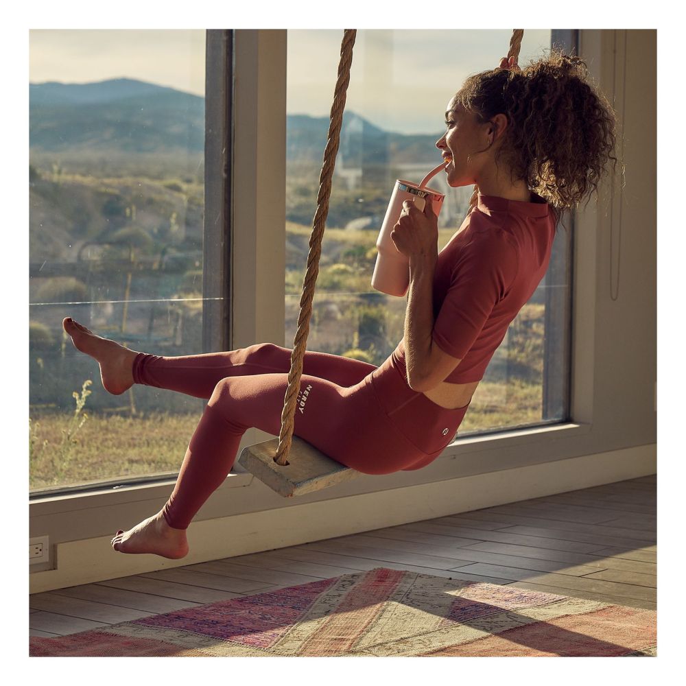 Credrink Insulated Mug with Straw and Lid Cup Holder Bottle for Hot Cold Drink Leak Proof Water Coffee Portable Travel Mug 40oz