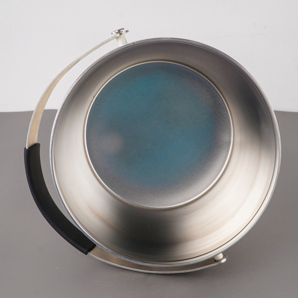 Seau à glace isotherme avec couvercle, vente en gros directe d'usine Credrink, seau à glace à double paroi en acier inoxydable personnalisé de 270 oz avec couvercle en plastique et poignée de transport confortable, grands seaux à glace pour fêtes avec couvercle