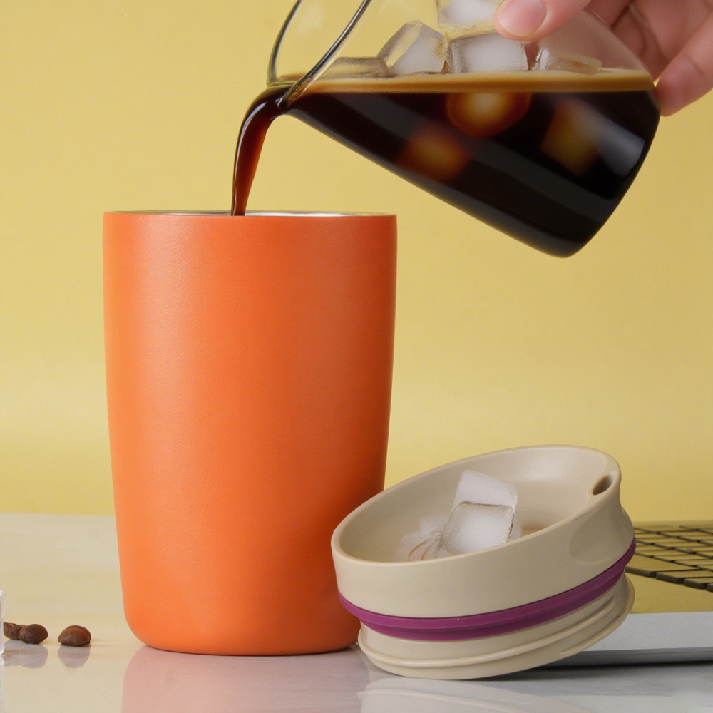 Credrink 공장 직판 도매 12oz 20oz OWALA SmoothSip 커피 텀블러 진공 단열 커피 컵