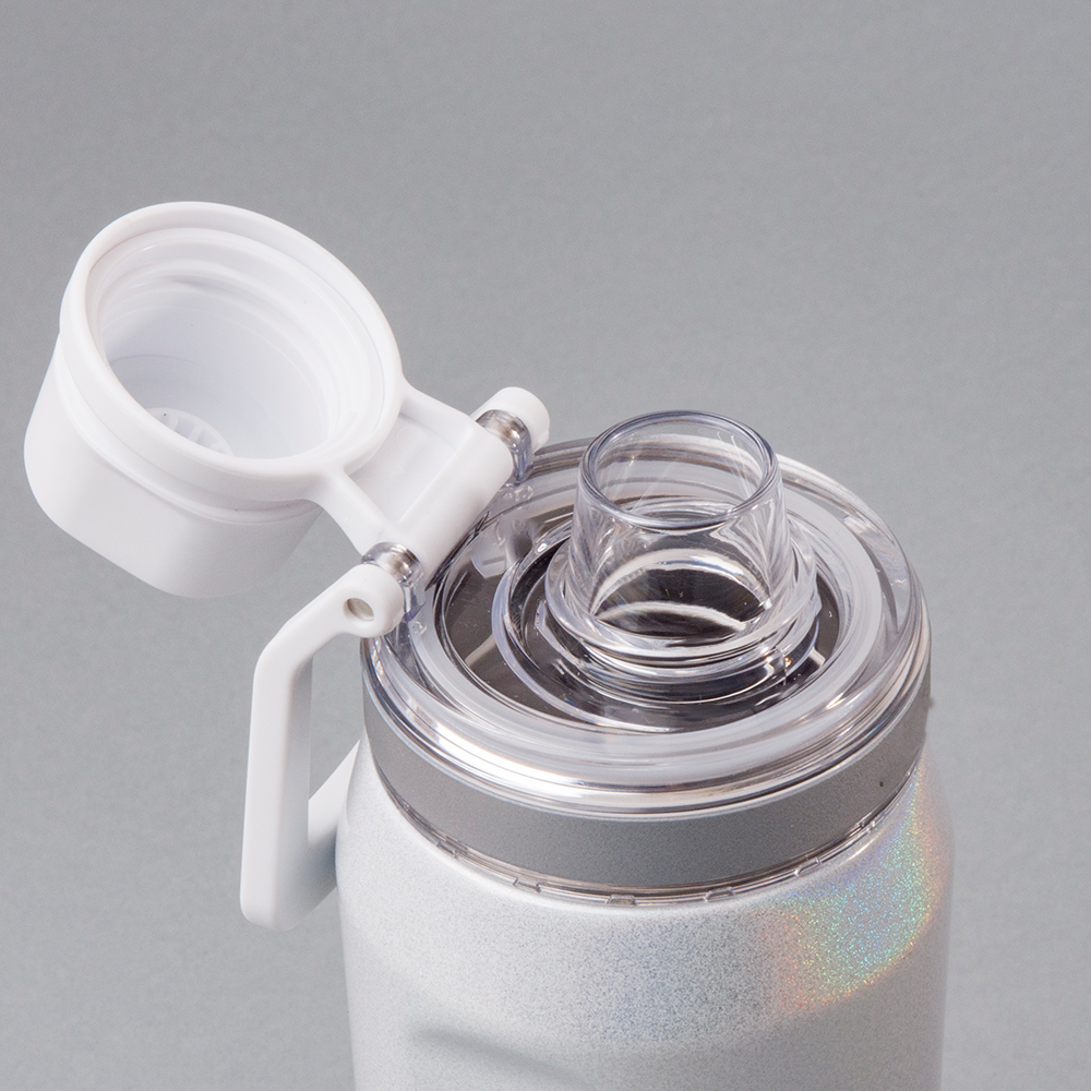 Credrink 500ml 650ml 900ml vacuum bottle GARRAFA TÉRMICA VYTA  PEDRAS PRECIOSAS white 