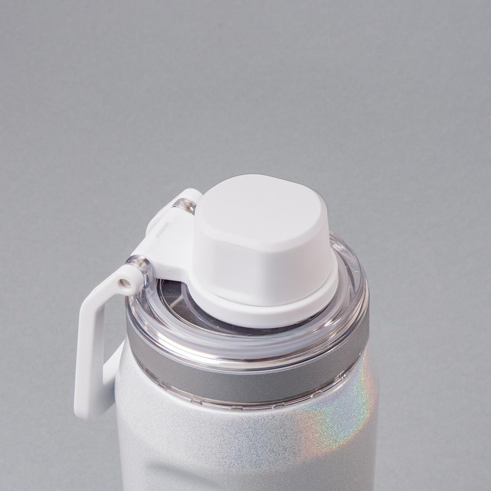 Credrink 500ml 650ml 900ml vacuum bottle GARRAFA TÉRMICA VYTA  PEDRAS PRECIOSAS white 