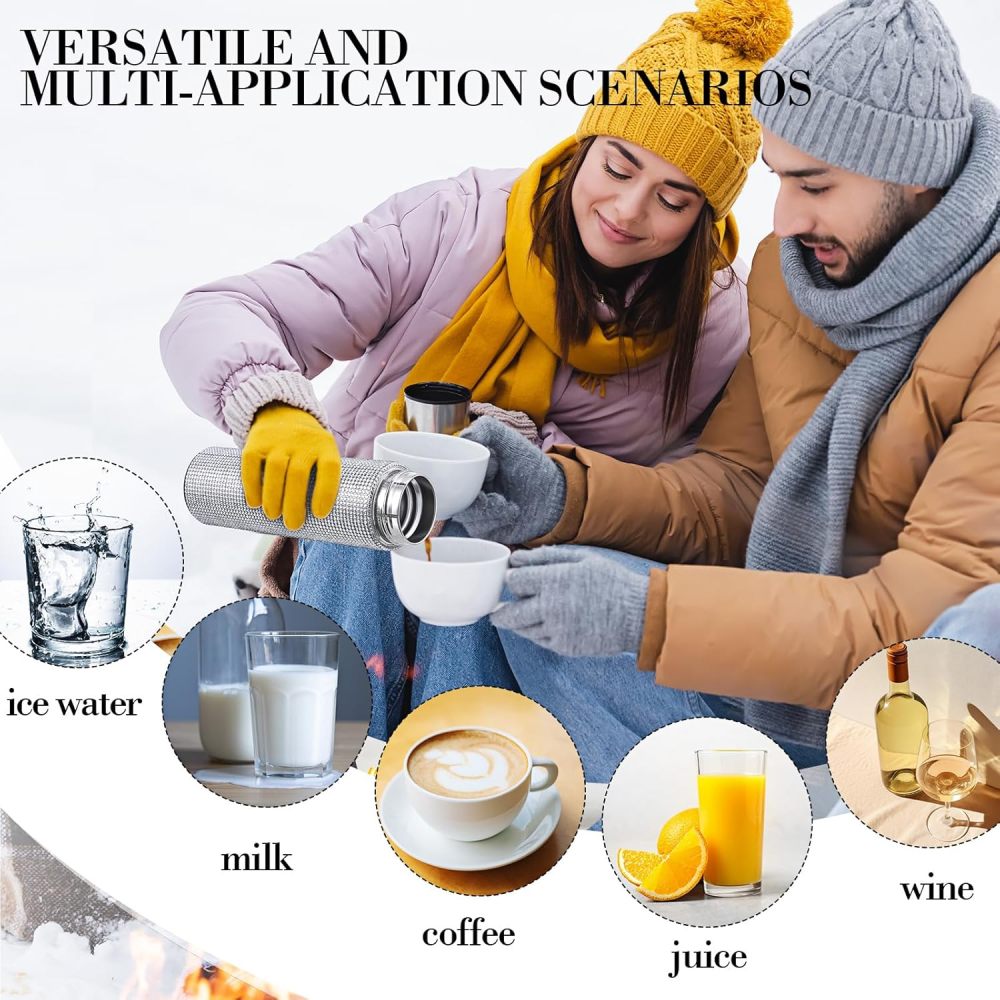 Termo de acero inoxidable con brillantes de Credrink de 500 ml/17 oz: botella de agua aislada con diamantes de imitación y pantalla LED de temperatura: regalo inteligente para niños y mujeres