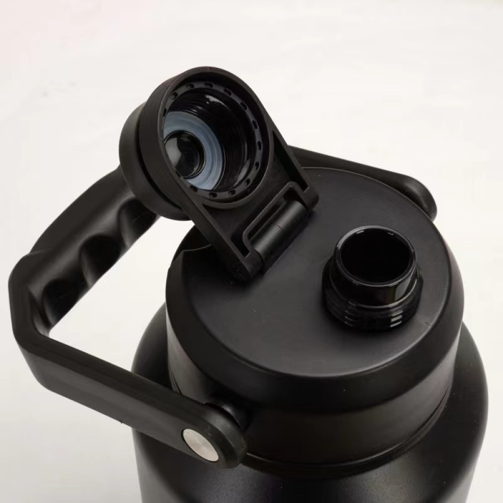 Jarra de agua con aislamiento de doble pared de acero inoxidable Credrink para cerveza, 128 onzas, medio galón