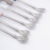 Credrink Yerba Mate Bombilla Gourd Drinking Filter Straws 304 Food-Grade Stainless Steel 19.5cm Long Spoon Bombillas Straws for Mate Tea Set