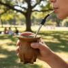 Credrink yerba mate bombilla square version with spring straw yerba mate tea fliter spoon straw