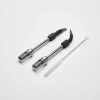 Credrink yerba mate bombilla square version with spring straw yerba mate tea fliter spoon straw