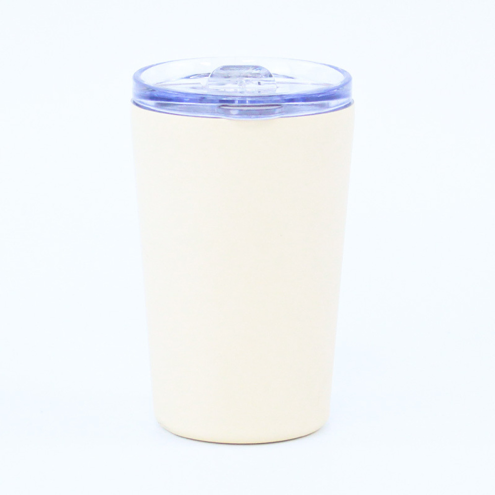 Gobelet à café de voyage Credrink 12 oz Tasse à lait isolée avec couvercle Thermos à café anti-fuite Gobelet à café pour boissons chaudes et froides Tasse thermique réutilisable en acier inoxydable