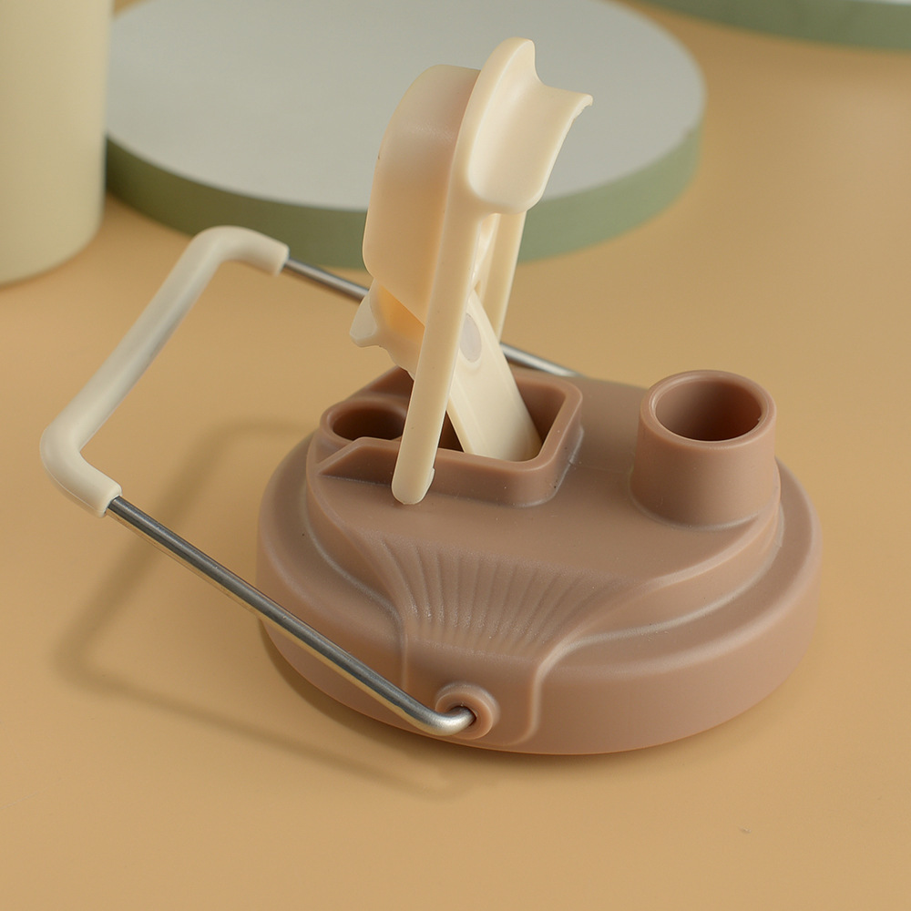 Credrink 500ml 750ml Coffee Travel tumbler Insulated Coffee Mug with handle Lid Leak proof Coffee Thermos  for Hot Cold Drinks Stainless Steel Reusable Thermal Cup