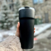 Credrink two drinks double wall Coffee Travel tumbler Insulated Coffee Mug with Lid Leak proof Coffee Thermos Coffee Tumbler for Hot Cold Drinks Stainless Steel Reusable Thermal Cup