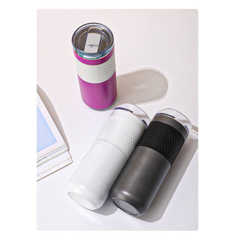 Credrink 600 мл вакуумный кофейный стакан с двойными стенками, термокружка для путешествий с герметичной крышкой для горячих и холодных напитков, многоразовая термокружка из нержавеющей стали