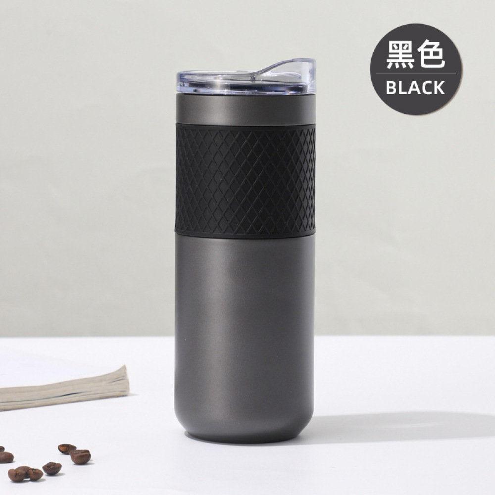 Credrink 600 мл вакуумный кофейный стакан с двойными стенками, термокружка для путешествий с герметичной крышкой для горячих и холодных напитков, многоразовая термокружка из нержавеющей стали