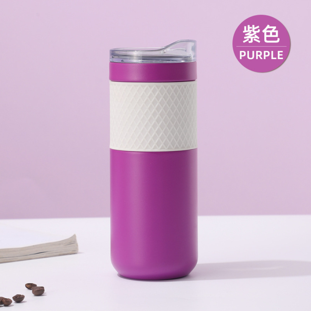 Credrink 600 мл вакуумный кофейный стакан с двойными стенками, термокружка для путешествий с герметичной крышкой для горячих и холодных напитков, многоразовая термокружка из нержавеющей стали