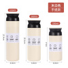 Credrink 500ml 커피 여행 머그 17oz 뚜껑이 있는 단열 커피 머그 누수 방지 커피 보온병 커피 텀블러 따뜻한 차가운 음료용 스테인리스 스틸 재사용 가능 열 컵