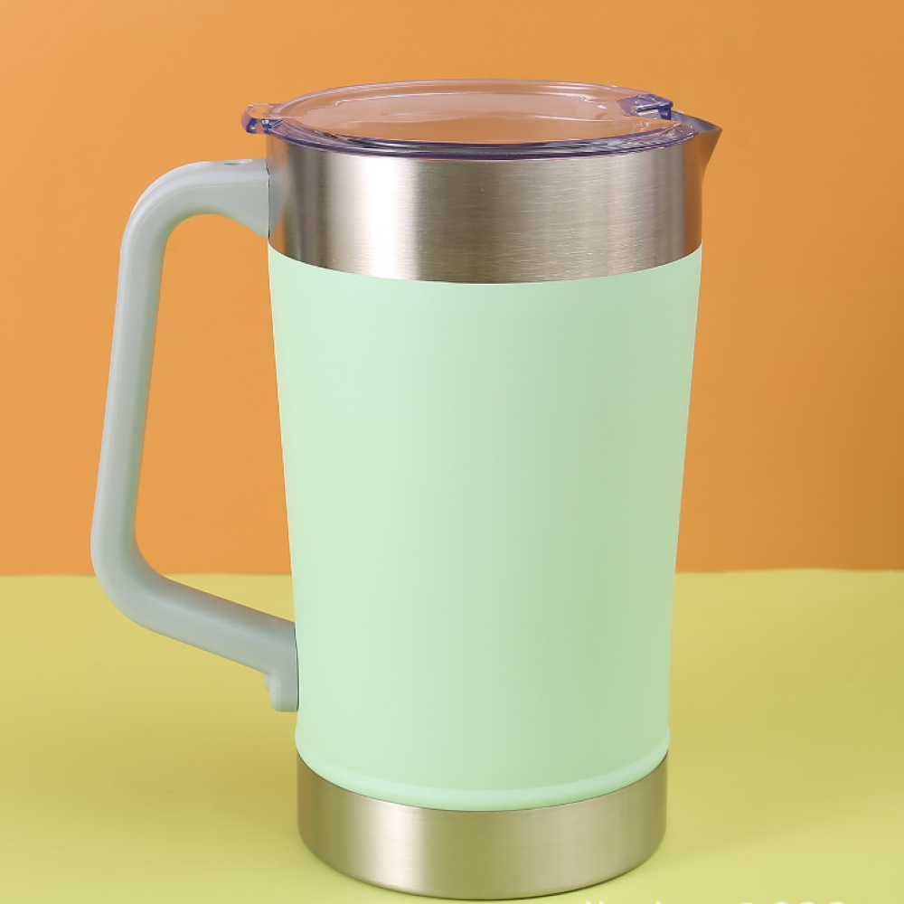 Vaso de viaje para café con aislamiento al vacío de doble pared Credrink, taza térmica de acero inoxidable reutilizable con tapa, a prueba de fugas para bebidas frías y calientes