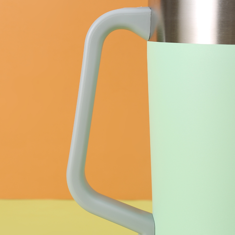 Vaso de viaje para café con aislamiento al vacío de doble pared Credrink, taza térmica de acero inoxidable reutilizable con tapa, a prueba de fugas para bebidas frías y calientes