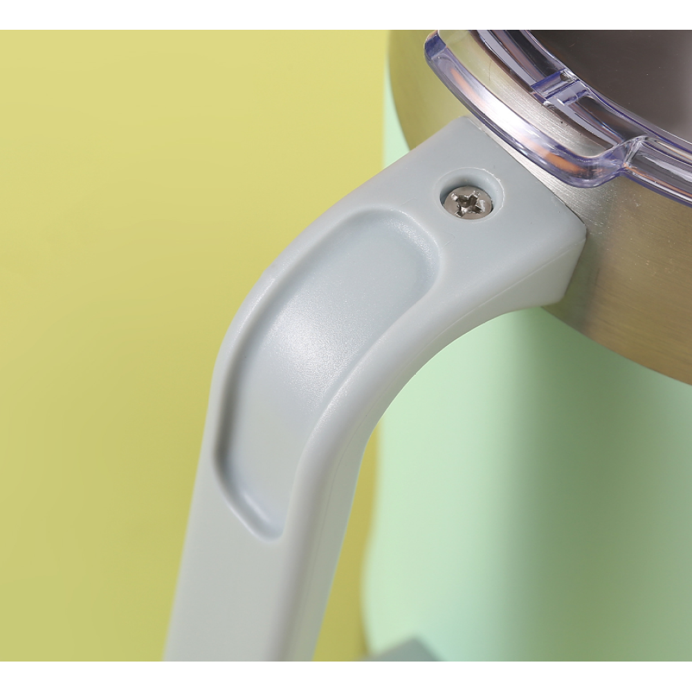 Vaso de viaje para café con aislamiento al vacío de doble pared Credrink, taza térmica de acero inoxidable reutilizable con tapa, a prueba de fugas para bebidas frías y calientes