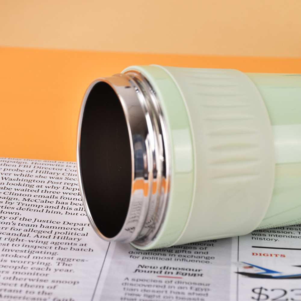 Credrink Coffee Travel tumbler 350ml 500ml Insulated Coffee Mug with Lid Leak proof Coffee Thermos Coffee Tumbler for Hot Cold Drinks Stainless Steel Reusable Thermal Cup