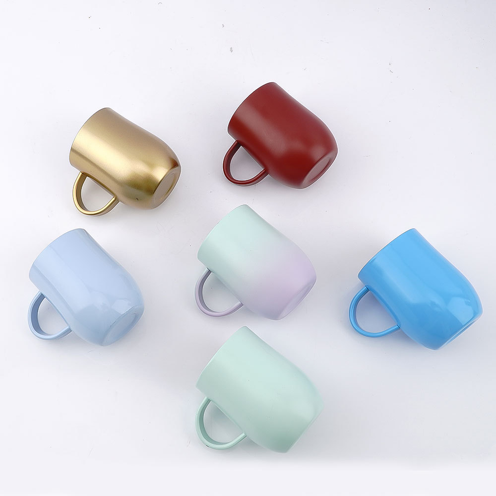 Credrink 3oz mini shot glass Insulated Coffee Mug cute wine Coffee Thermos Coffee Tumbler for Hot Cold Drinks Stainless Steel Reusable Thermal Cup