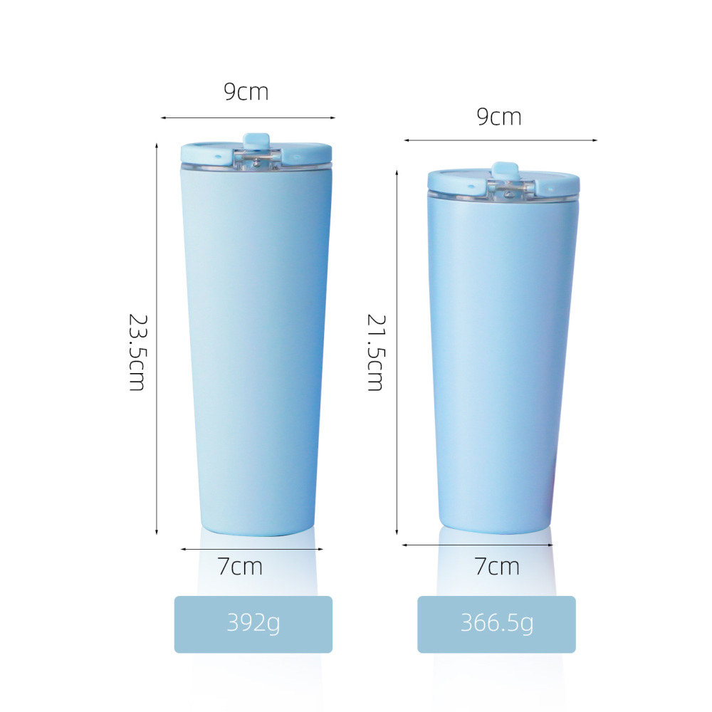 Credrink 710ml 850ml 커피 여행용 텀블러 손잡이 뚜껑이 있는 단열 커피 머그잔 누수 방지 커피 보온병 따뜻한 차가운 음료용 스테인리스 스틸 재사용 가능 보온 컵 빨대 뚜껑 포함
