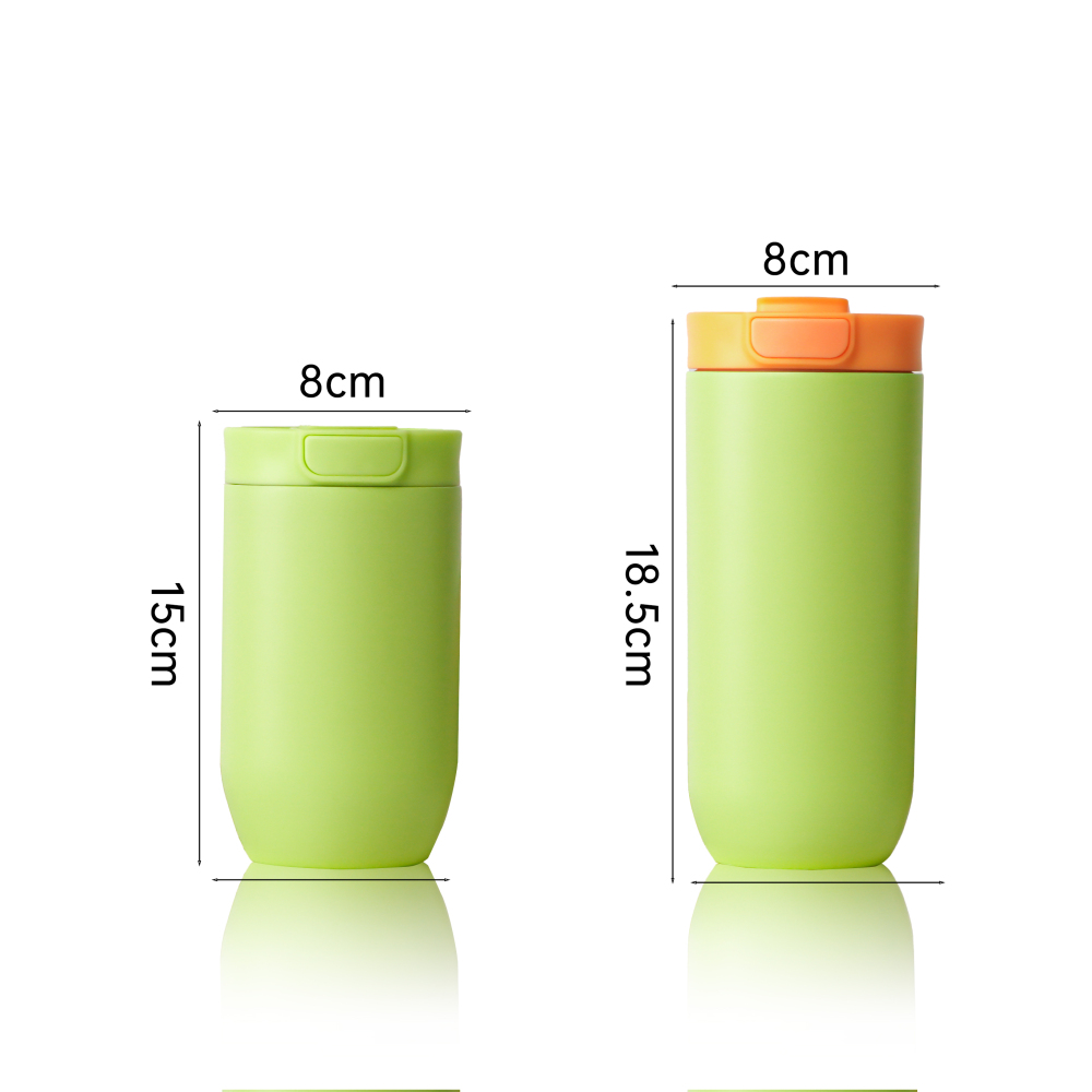 Credrink Coffee Travel tumbler 350ml 500ml Insulated Coffee Mug with Lid Leak proof Coffee Thermos Coffee Tumbler for Hot Cold Drinks Stainless Steel Reusable Thermal Cup