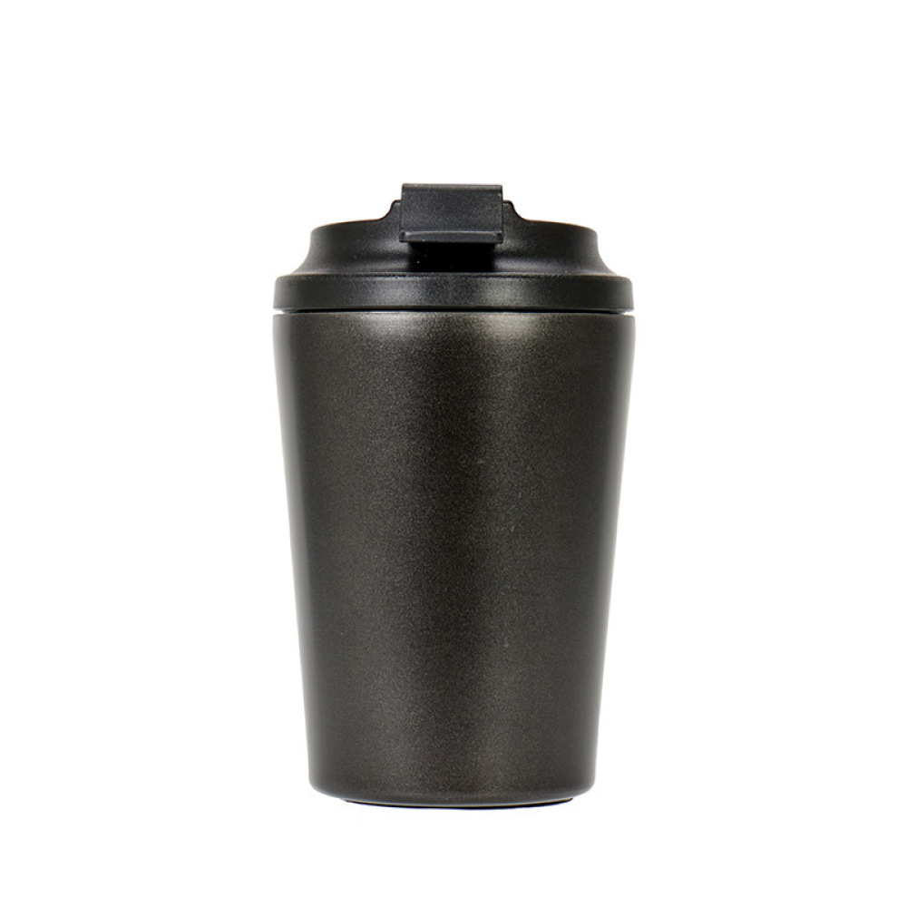 Tasse à café isotherme de voyage Credrink de 12 oz avec couvercle, thermos à café anti-fuite pour boissons chaudes et froides, tasse thermique réutilisable en acier inoxydable