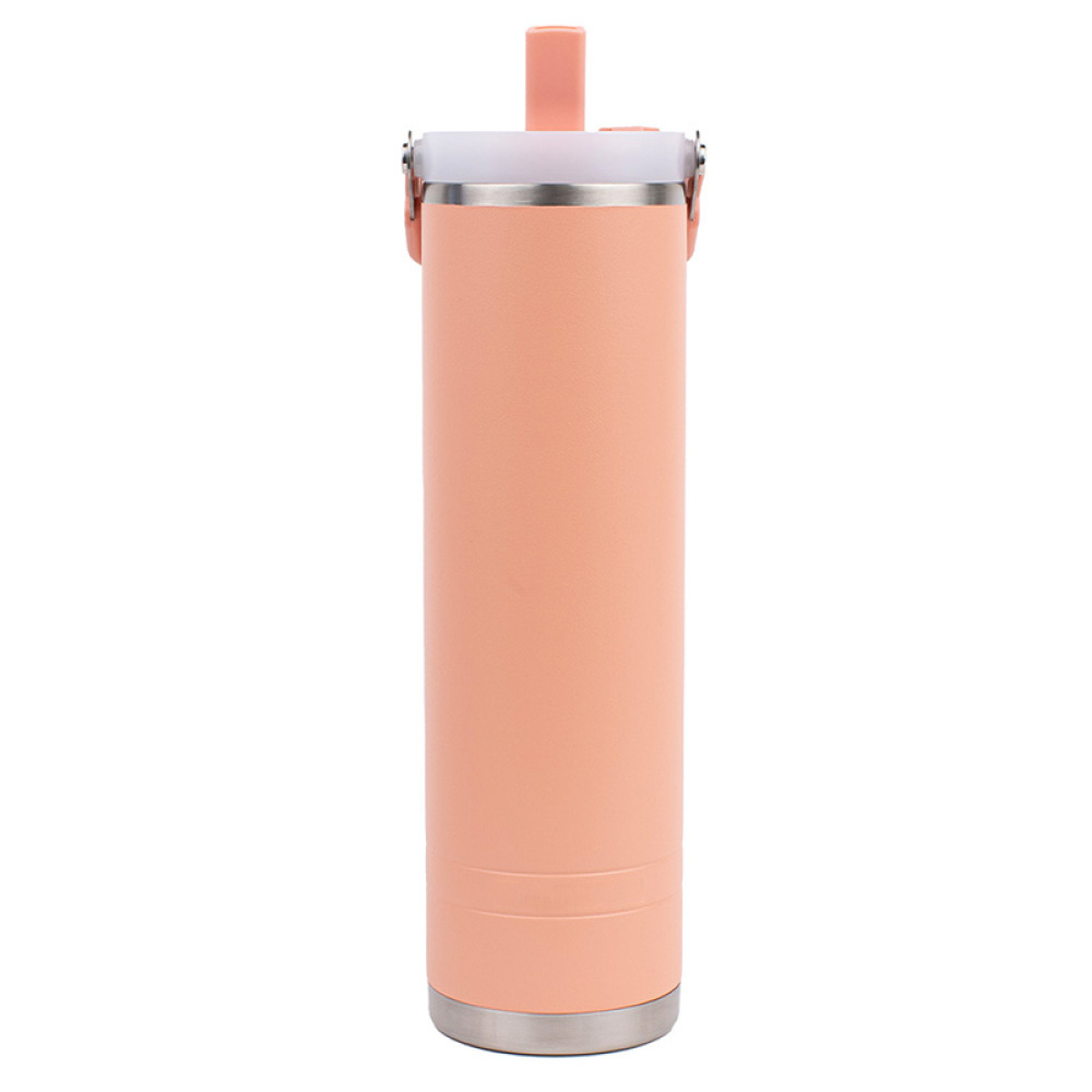 El vaso de acero inoxidable Ascent de 20 oz de Credrink está diseñado para brindar versatilidad y portabilidad, adecuado tanto para bebidas frías como calientes.