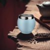 Чашка Credrink Yerba Mate объемом 9 унций из нержавеющей стали, чашка из тыквы с двойными стенками для чая Yerba Mate