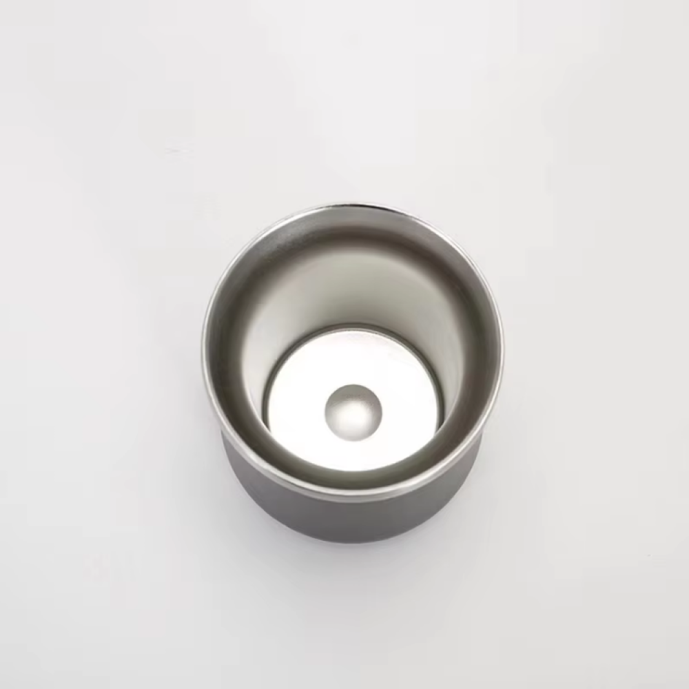 Mate de acero inoxidable de 6 oz con doble pared de Credrink para yerba mate