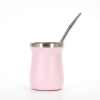 Credrink Yerba Mate Cup 6oz Stainless Steel Mate Gourd Double Walled Tea Cup for Yerba Mate
