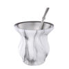 Credrink Yerba Mate Cup 250ml Stainless Steel Mate Gourd Double Walled Tea Cup for Yerba Mate