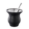 Credrink Yerba Mate Cup 250ml Stainless Steel Mate Gourd Double Walled Tea Cup for Yerba Mate