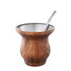 Credrink Yerba Mate Cup 250ml Stainless Steel Mate Gourd Double Walled Tea Cup for Yerba Mate